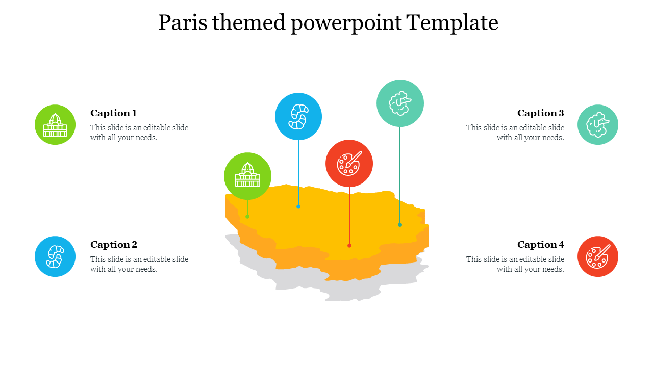 Paris themed powerpoint Template 